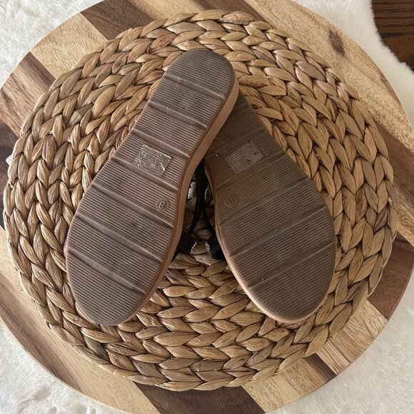 Black with Bling Flip Flops - Picture 3 of 4